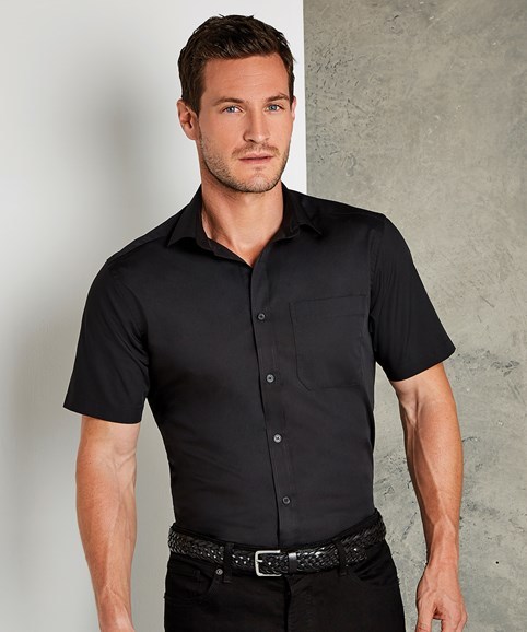 Poplin Shirt Short-sleeved (tailored Fit)